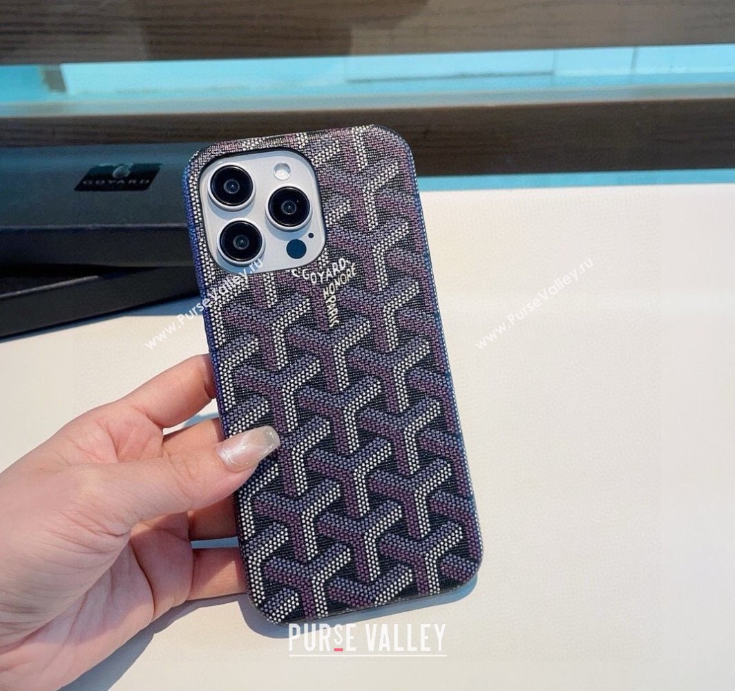 Goyard iPhone Case Black 2025 0311 (A-250311031)