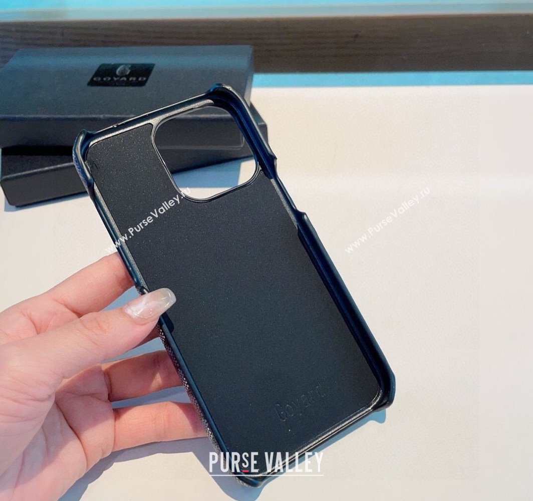 Goyard iPhone Case Black 2025 0311 (A-250311031)
