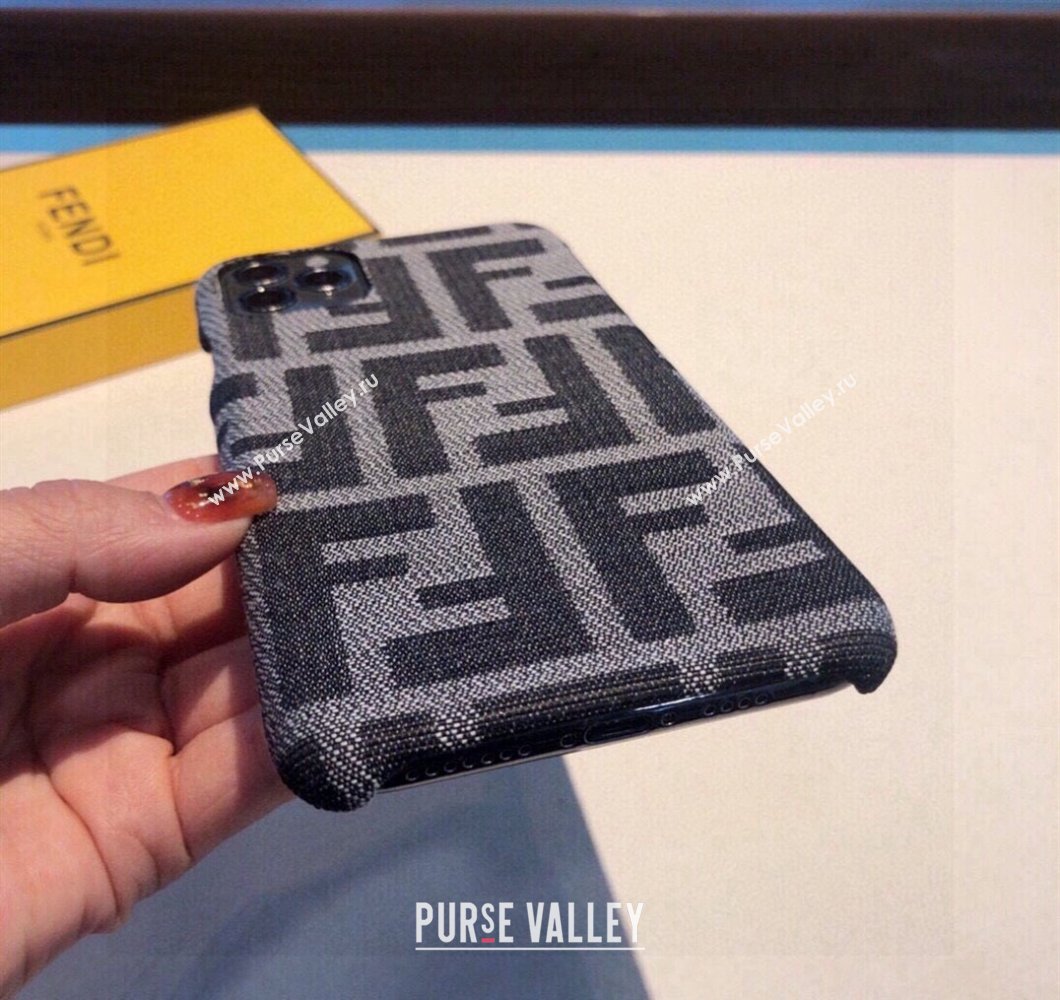 Fendi FF iPhone Case Grey 2025 0311 (A-250311032)