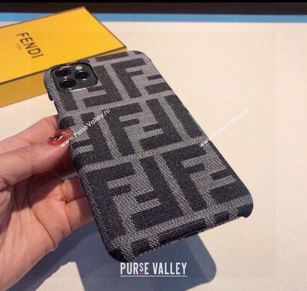 Fendi FF iPhone Case Grey 2025 0311 (A-250311032)