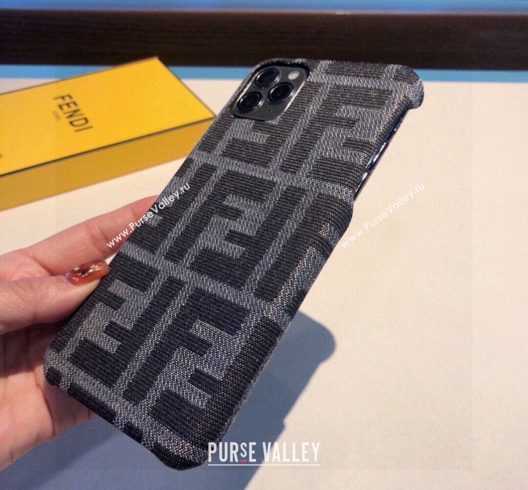 Fendi FF iPhone Case Grey 2025 0311 (A-250311032)