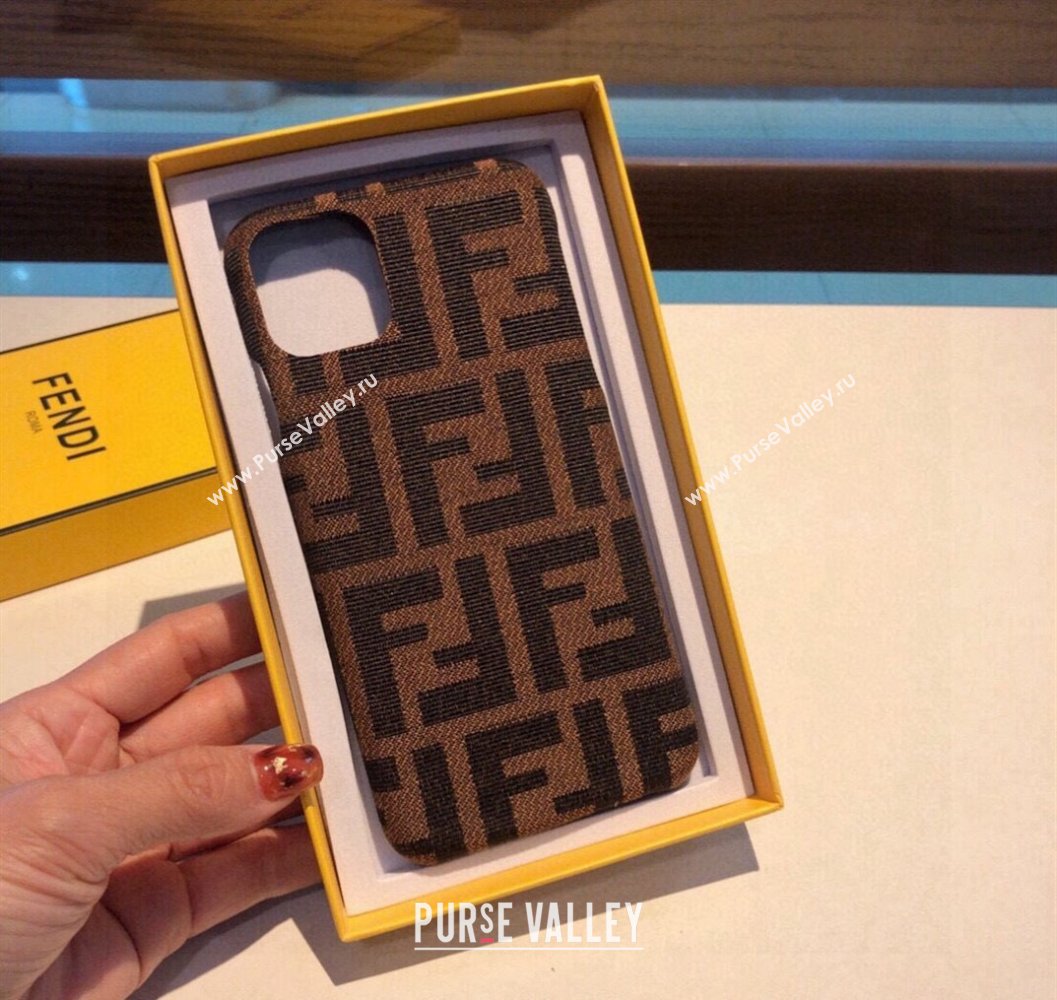 Fendi FF iPhone Case Brown 2025 0311 (A-250311033)