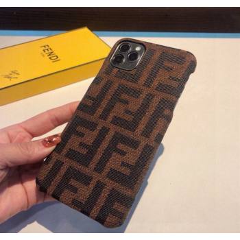 Fendi FF iPhone Case Brown 2025 0311 (A-250311033)