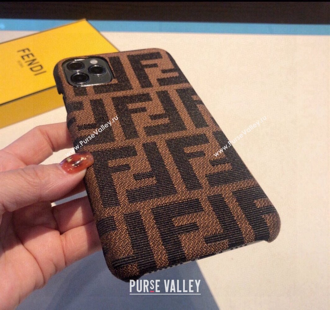Fendi FF iPhone Case Brown 2025 0311 (A-250311033)