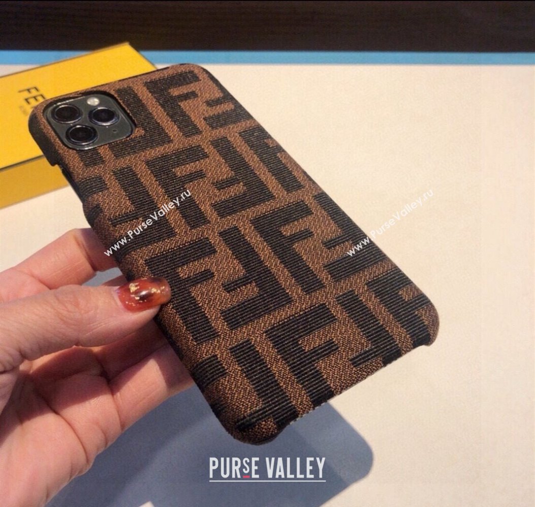 Fendi FF iPhone Case Brown 2025 0311 (A-250311033)
