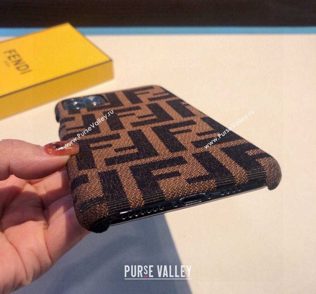 Fendi FF iPhone Case Brown 2025 0311 (A-250311033)