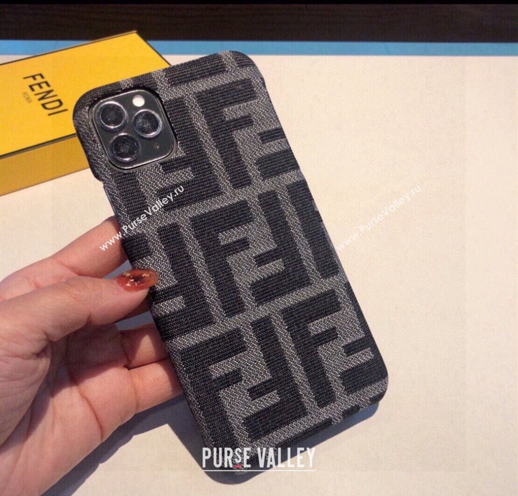 Fendi FF iPhone Case Grey 2025 0311 (A-250311032)
