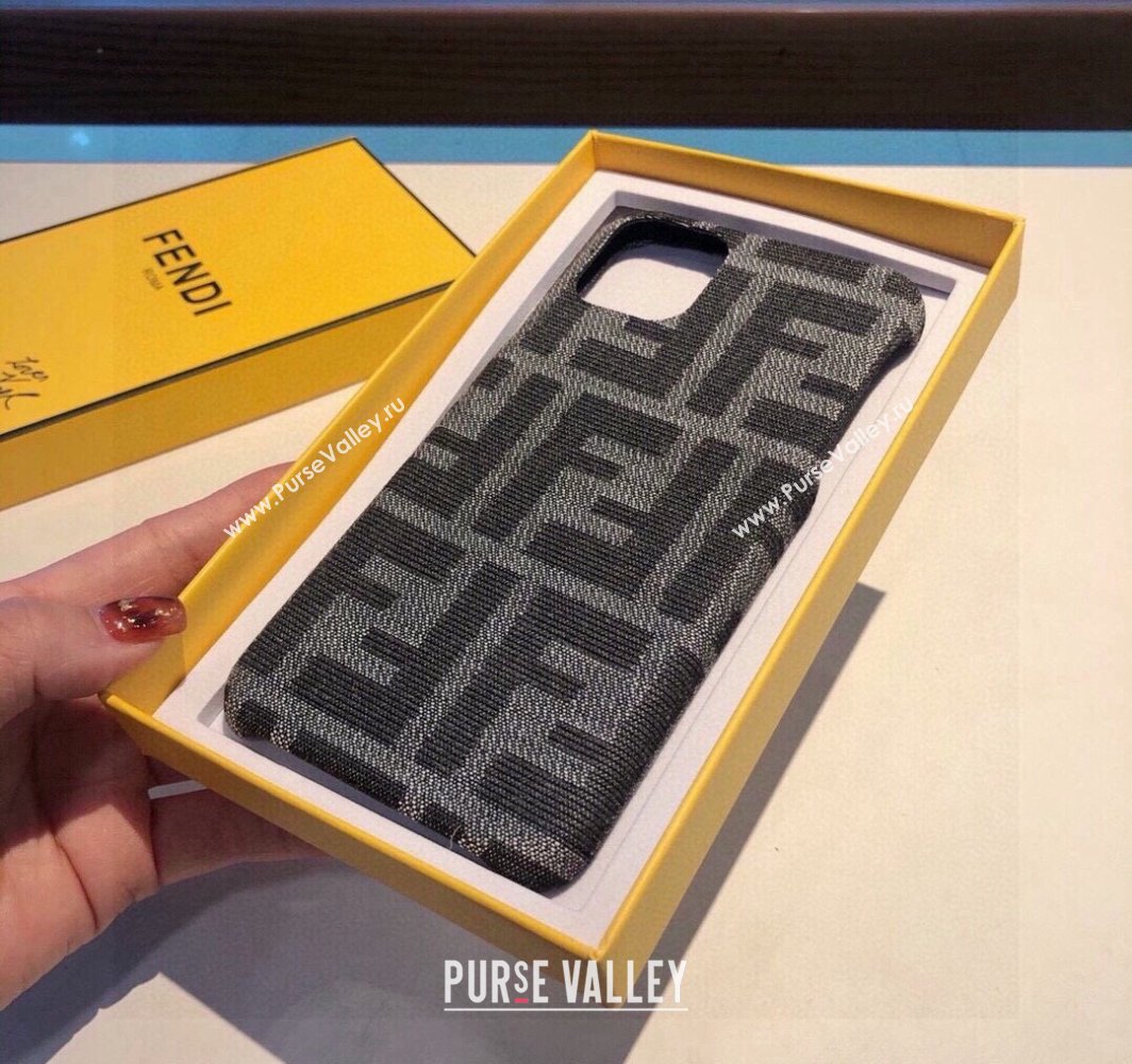 Fendi FF iPhone Case Grey 2025 0311 (A-250311032)