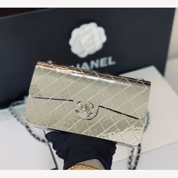 Chanel Metal Evening Bag AS3013 Silver 2022 (JY-22022838)