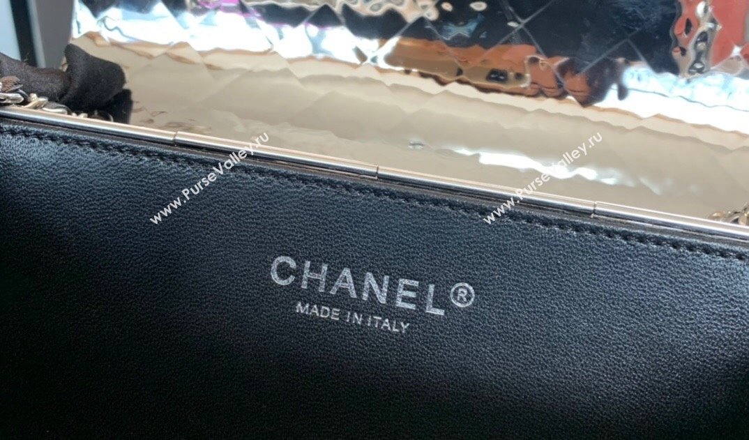 Chanel Metal Evening Bag AS3013 Silver 2022 (JY-22022838)