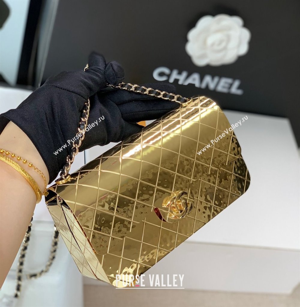 Chanel Metal Evening Bag AS3013 Gold 2022 (JY-22022837)