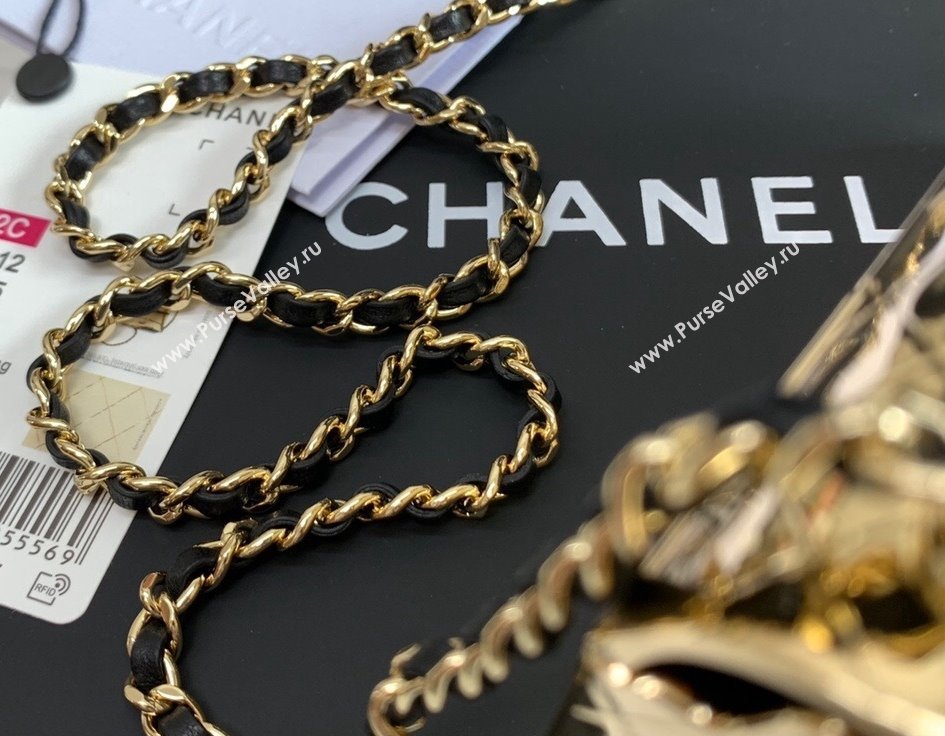 Chanel Metal Mini Evening Bag AS3012 Gold 2022 (JY-22022835)