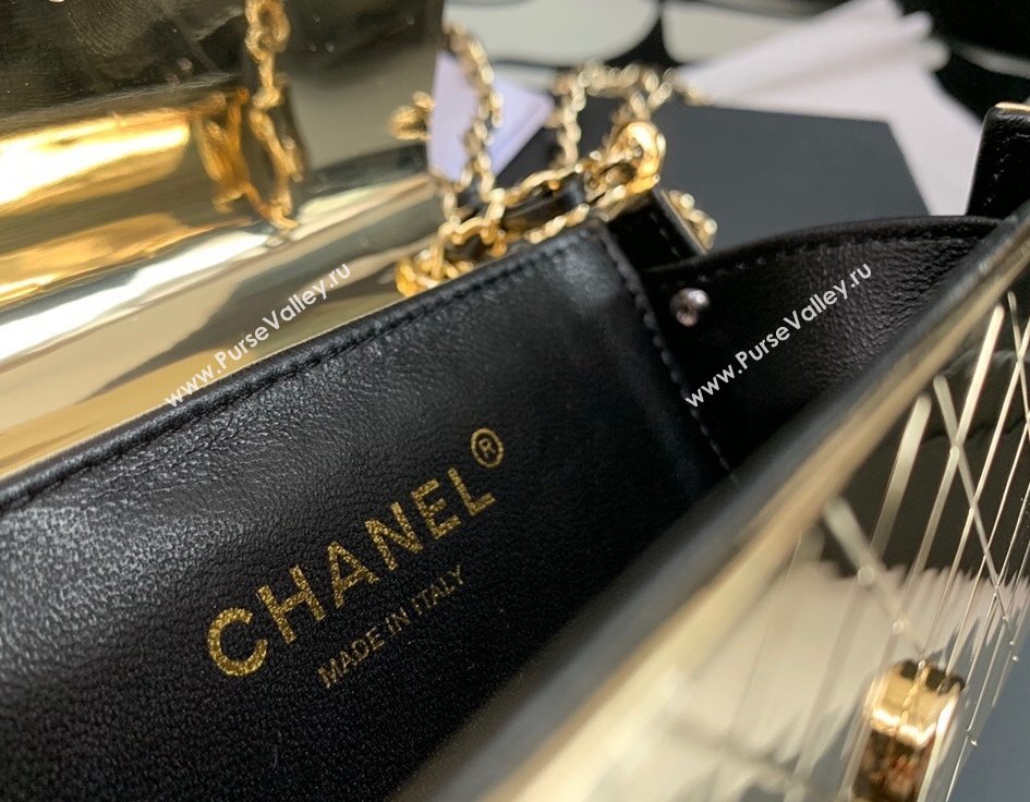 Chanel Metal Mini Evening Bag AS3012 Gold 2022 (JY-22022835)