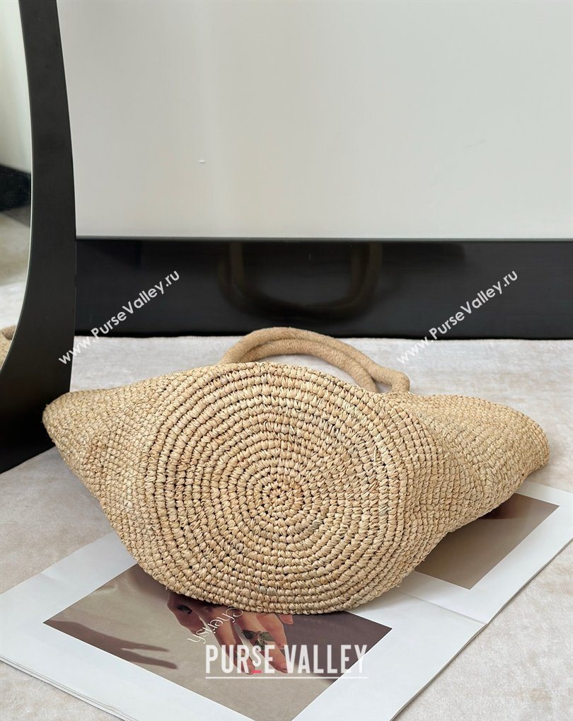 The Row Raffia Straw Tote Bag Beige 2026 8866 (CL-260410003)