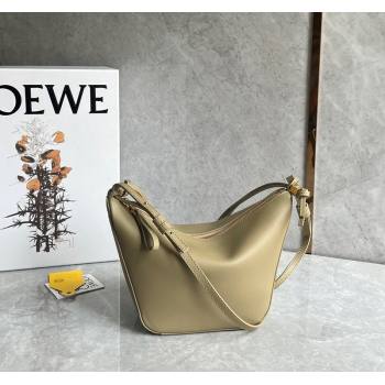 Loewe Mini Hammock Hobo bag in Classic Calfskin Clay Green 2023 262315 (Ys-240202041)