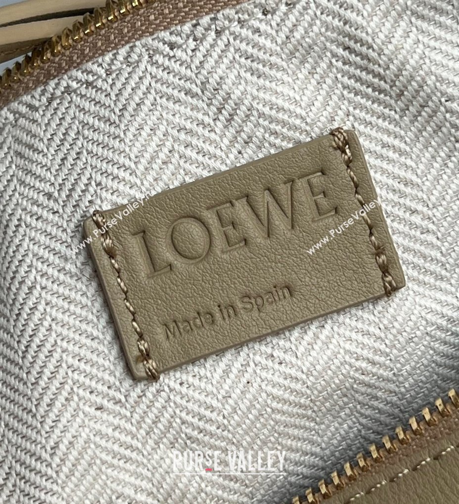 Loewe Mini Hammock Hobo bag in Classic Calfskin Clay Green 2023 262315 (Ys-240202041)