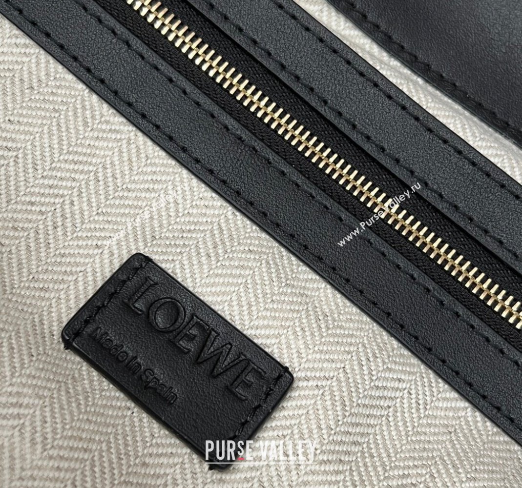 Loewe Large Flamenco clutch in nappa calfskin Black 2024 062350 (Ys-240221074)