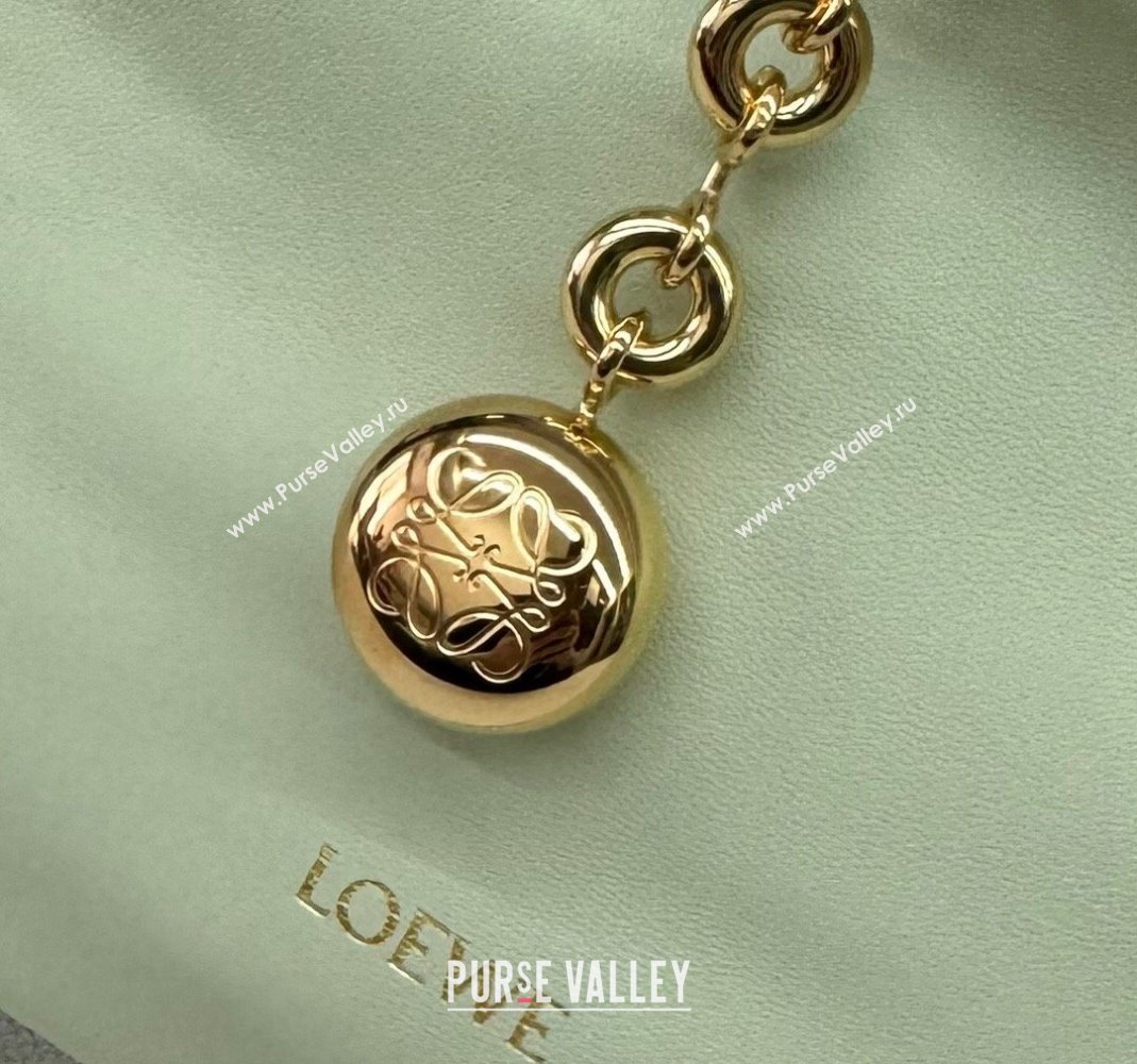 Loewe Small Squeeze bag in nappa lambskin Jade Green 2023 652329 (Ys-240418053)