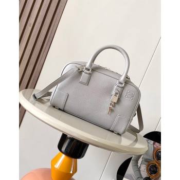 Loewe Amazona 23 Small Top Handle Bag in soft grained calfskin Light Grey 2024 (Ys-240805017)