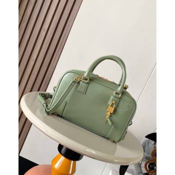 Loewe Amazona 23 Small Top Handle Bag in Nappa Calfskin Avocado Green 2024 (Ys-240805018)