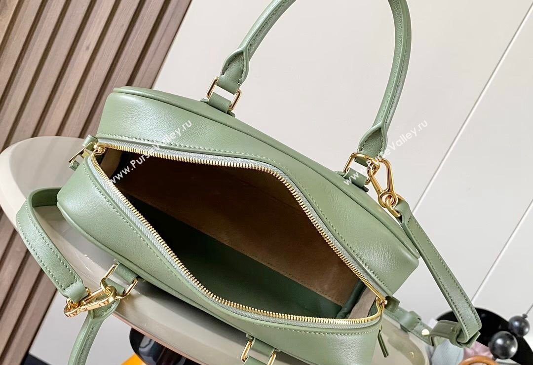 Loewe Amazona 23 Small Top Handle Bag in Nappa Calfskin Avocado Green 2024 (Ys-240805018)