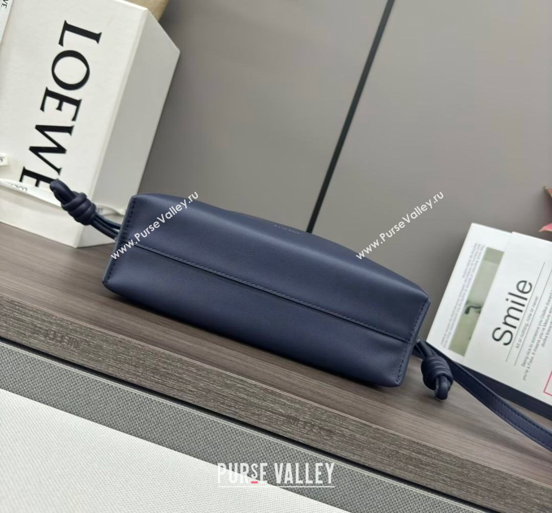 Loewe Flamenco Mini Clutch in Nappa Calfskin Abyss Blue 2024 262355 (Ys-240805030)