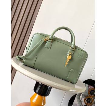 Loewe Amazona 28 Medium Top Handle Bag in Nappa Calfskin Avocado Green 2024 (Ys-240805004)