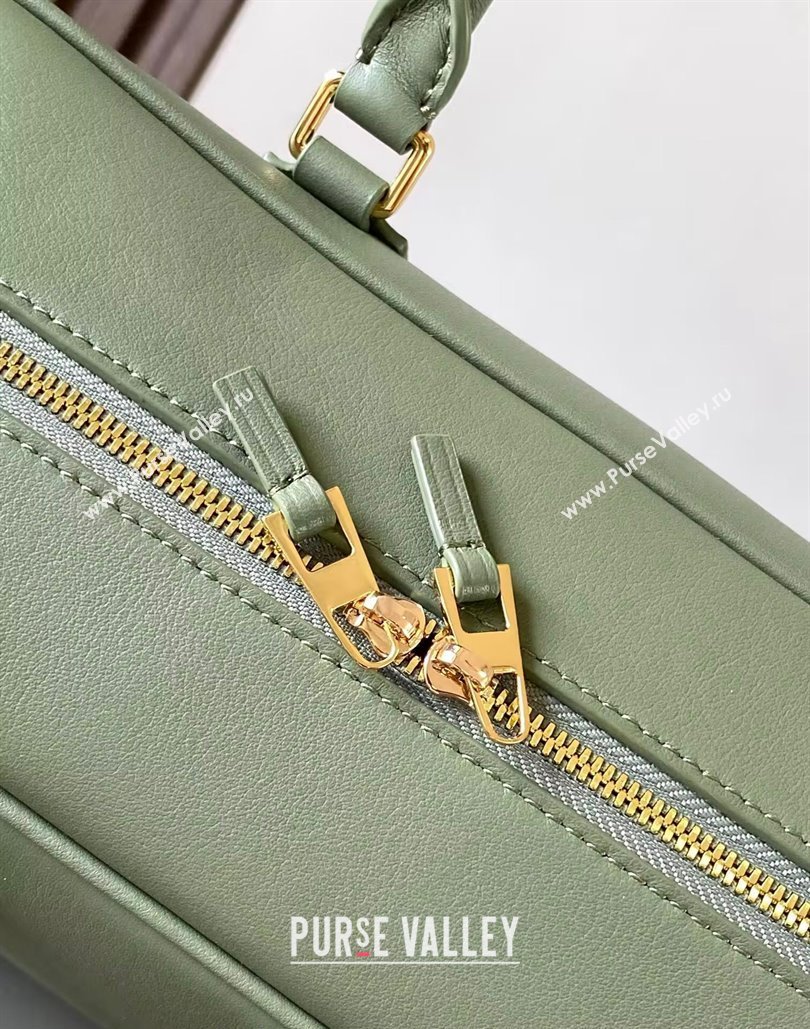 Loewe Amazona 28 Medium Top Handle Bag in Nappa Calfskin Avocado Green 2024 (Ys-240805004)