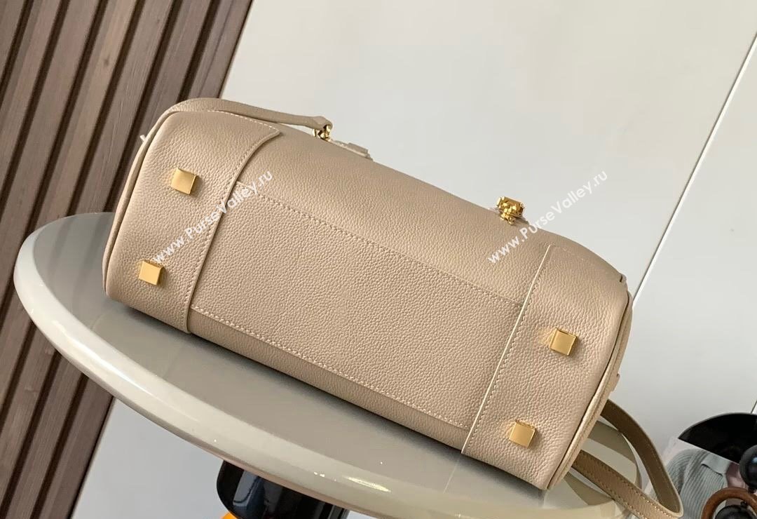 Loewe Amazona 28 Medium Top Handle Bag in soft grained calfskin Sand Beige 2024 (Ys-240805005)