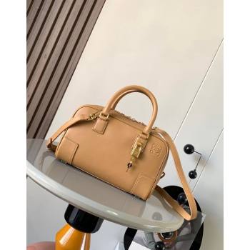 Loewe Amazona 23 Small Top Handle Bag in Nappa Calfskin Warm Desert Brown 2024 (Ys-240805015)