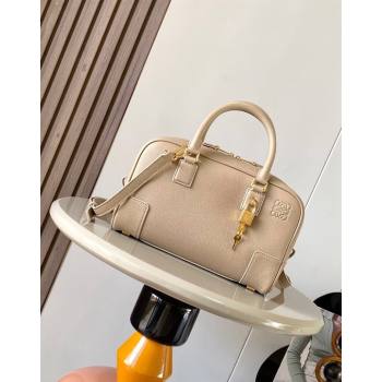 Loewe Amazona 23 Small Top Handle Bag in soft grained calfskin Sand Beige 2024 (Ys-240805016)