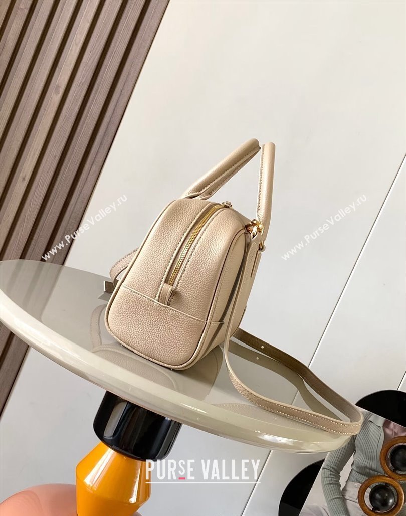 Loewe Amazona 23 Small Top Handle Bag in soft grained calfskin Sand Beige 2024 (Ys-240805016)