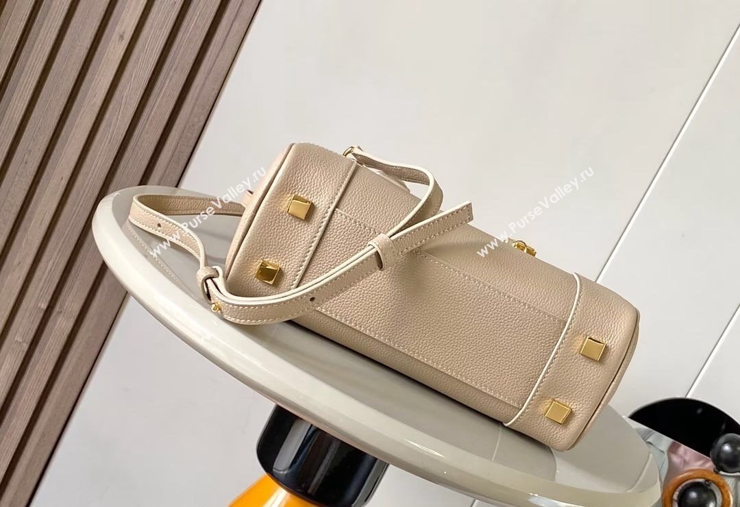 Loewe Amazona 23 Small Top Handle Bag in soft grained calfskin Sand Beige 2024 (Ys-240805016)