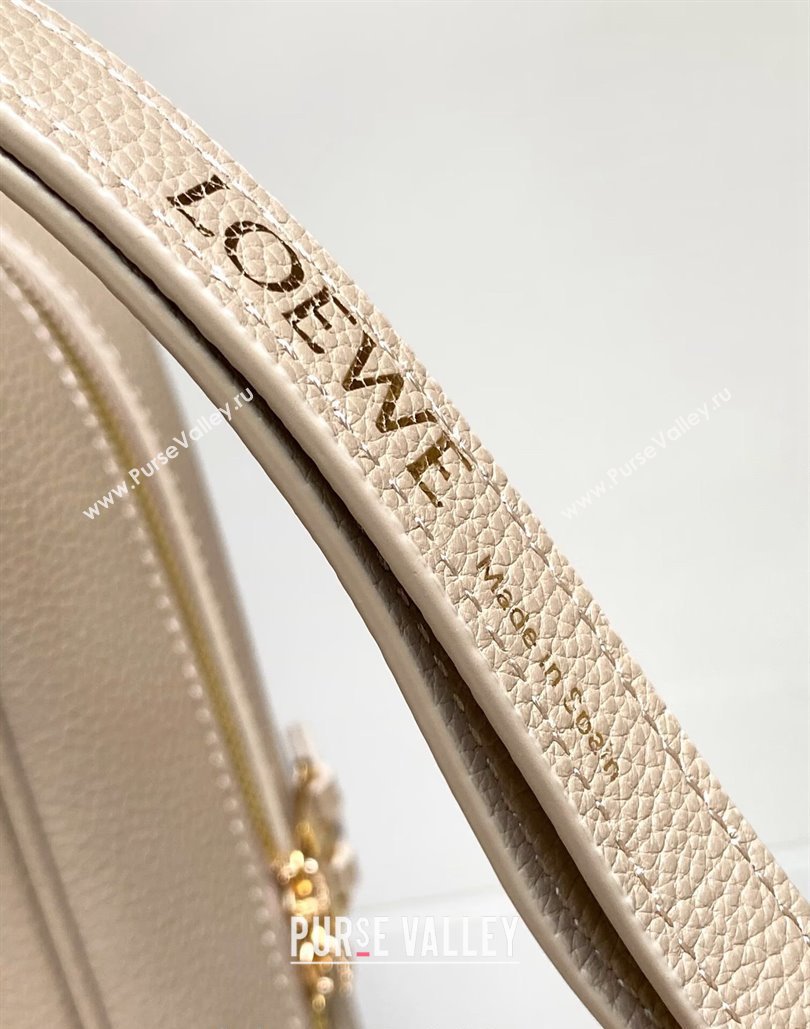 Loewe Amazona 23 Small Top Handle Bag in soft grained calfskin Sand Beige 2024 (Ys-240805016)