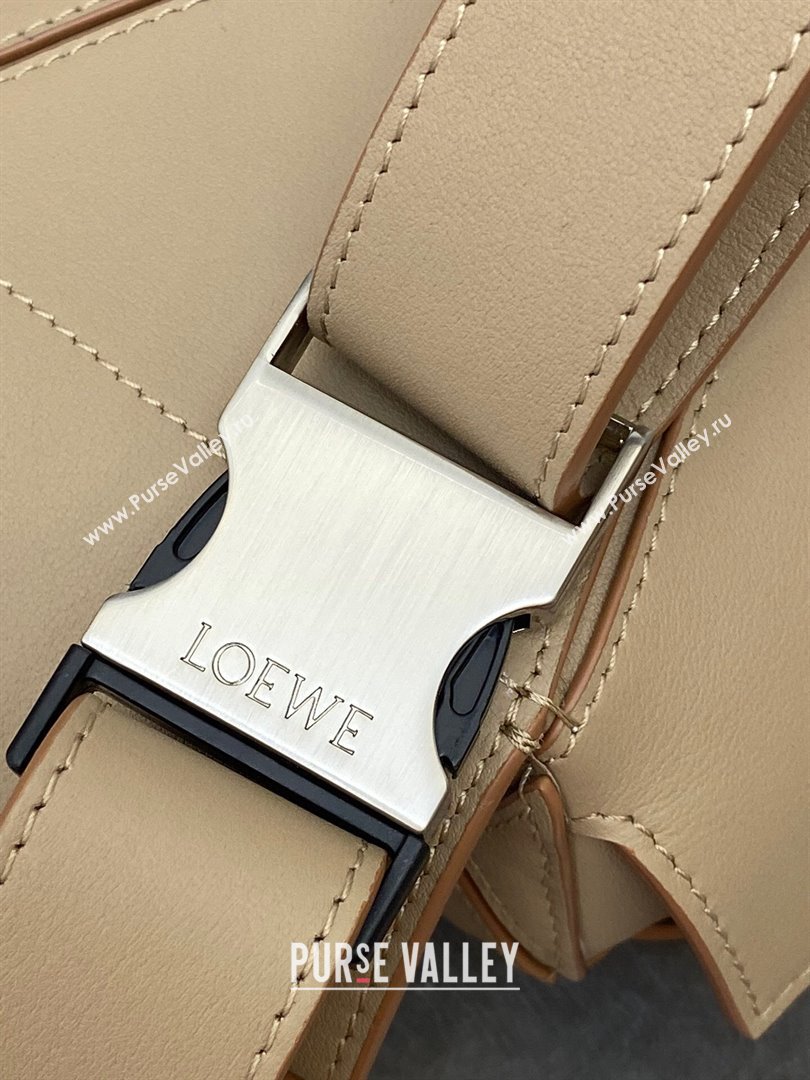 Loewe Mini Puzzle Bumbag in Classic Calfskin Beige 2024 10177 (nana-24103008)