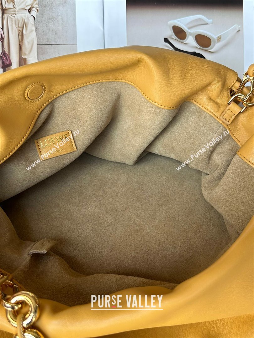 Loewe Large Flamenco purse in nappa lambskin Sahara Yellow 2024 948021 (nana-24103010)