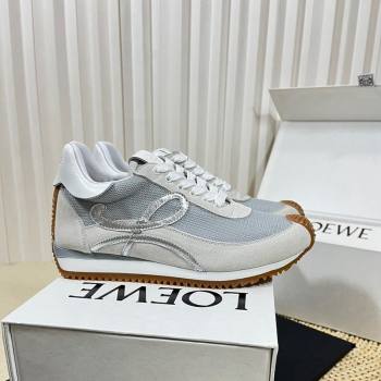 Loewe Flow Runner Sneakers in Nylon and Mesh Grey 2024 1113 (KL-241113062)