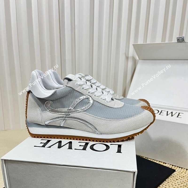 Loewe Flow Runner Sneakers in Nylon and Mesh Grey 2024 1113 (KL-241113062)