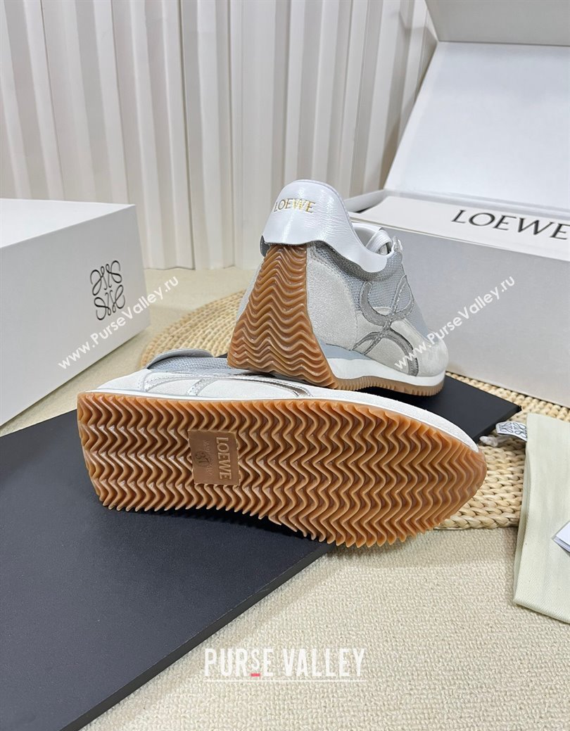 Loewe Flow Runner Sneakers in Nylon and Mesh Grey 2024 1113 (KL-241113062)