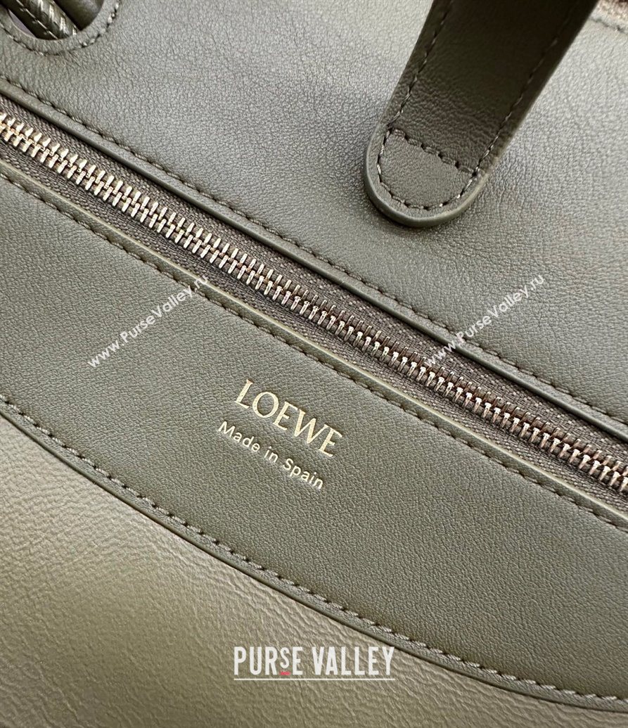 Loewe Small Madrid bag in supple calfskin Green 2025 012452 (YS-250801040)