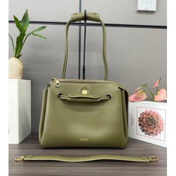 Loewe Medium Madrid bag in supple calfskin Green 2025 052451 (YS-250801044)