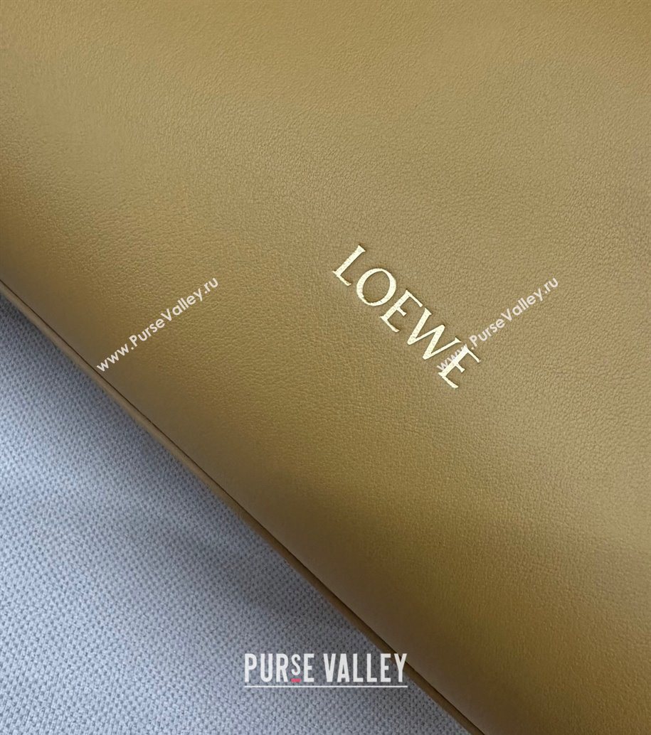 Loewe Medium Madrid bag in supple calfskin Yellow 2025 052451 (YS-250801045)