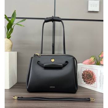 Loewe Medium Madrid bag in supple calfskin Black 2025 052451 (YS-250801046)