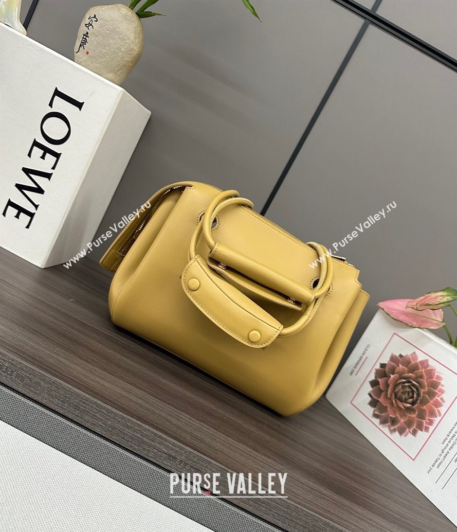 Loewe Small Madrid bag in supple calfskin Yellow 2025 012452 (YS-250801038)