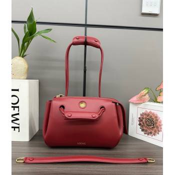 Loewe Small Madrid bag in supple calfskin Burnt Red 2025 012452 (YS-250801037)