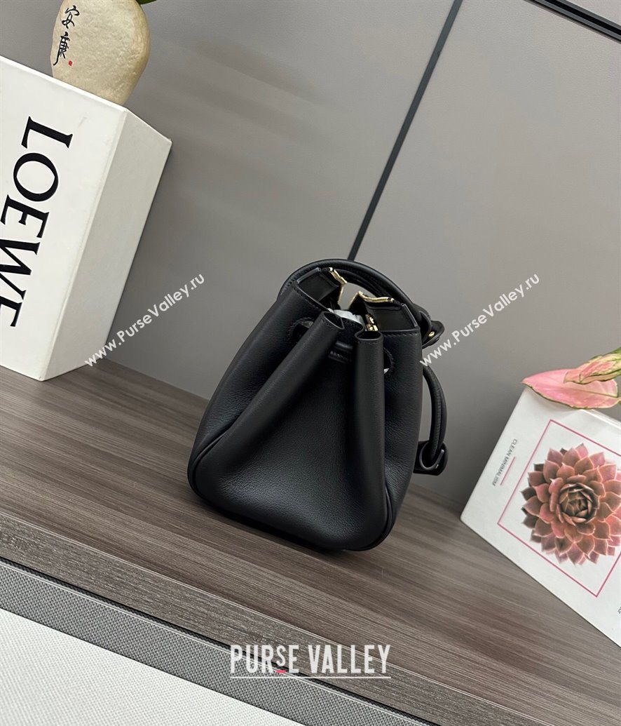 Loewe Small Madrid bag in supple calfskin Black 2025 012452 (YS-250801039)