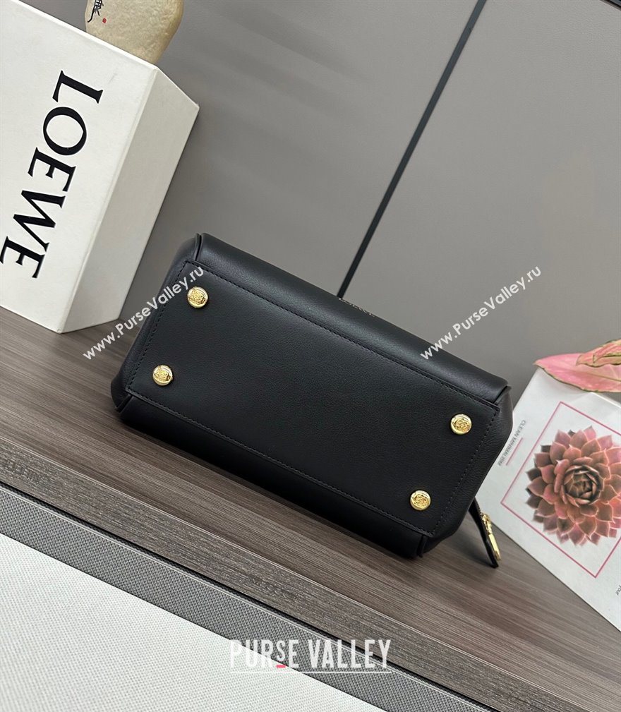 Loewe Small Madrid bag in supple calfskin Black 2025 012452 (YS-250801039)