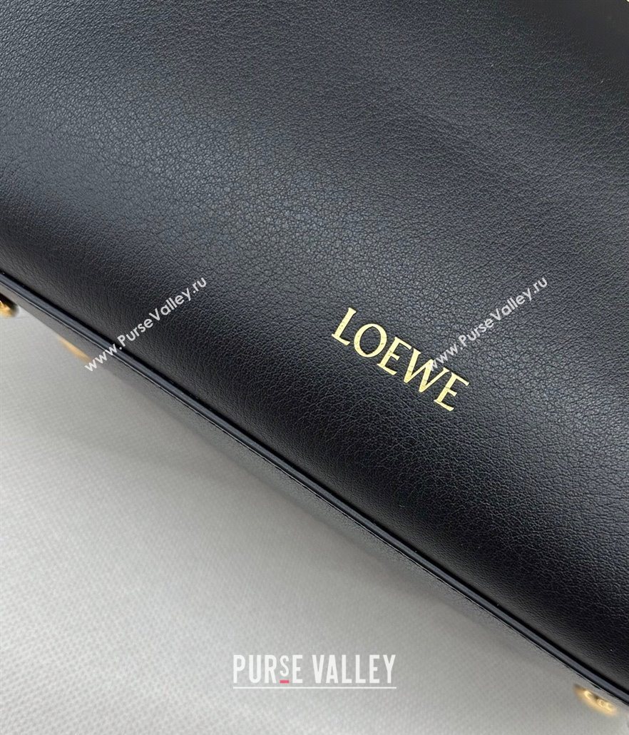 Loewe Small Madrid bag in supple calfskin Black 2025 012452 (YS-250801039)