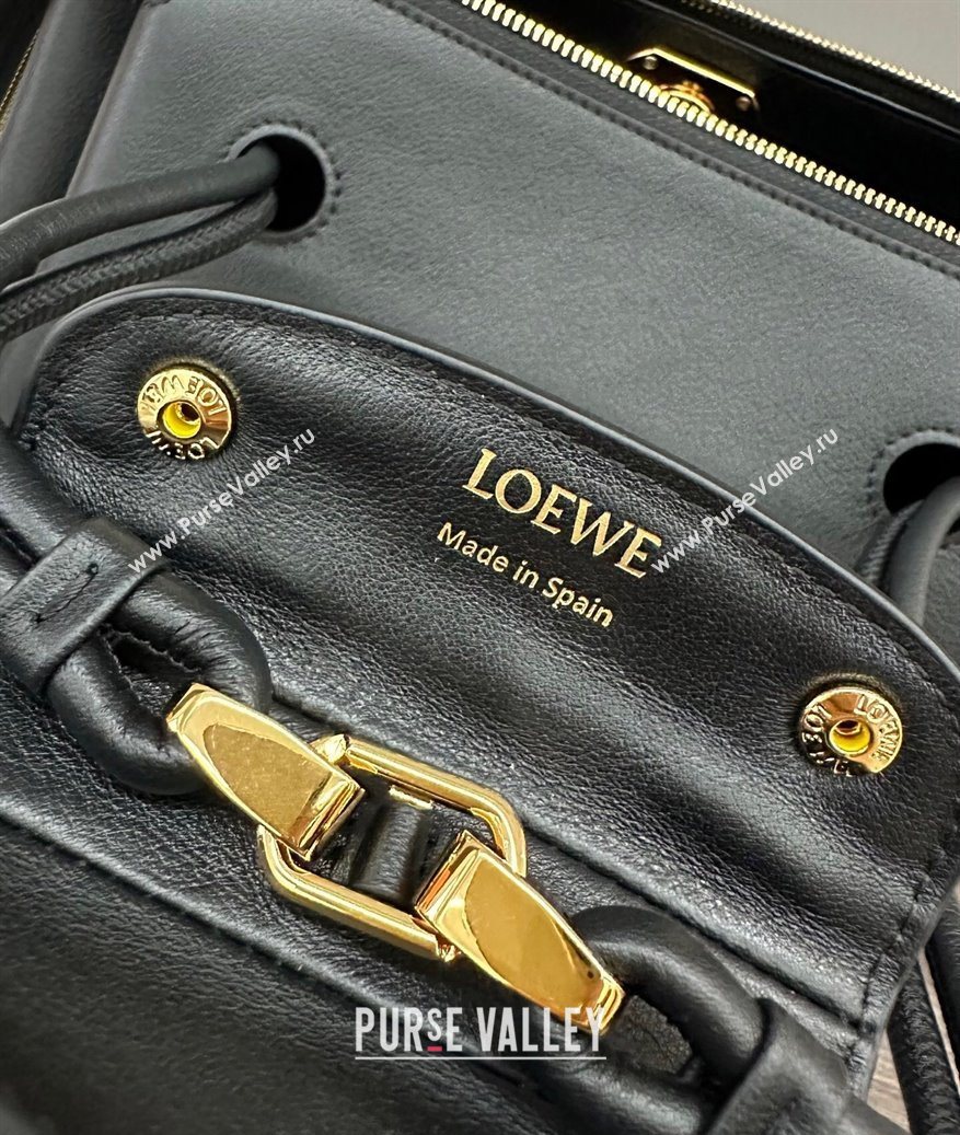 Loewe Small Madrid bag in supple calfskin Black 2025 012452 (YS-250801039)