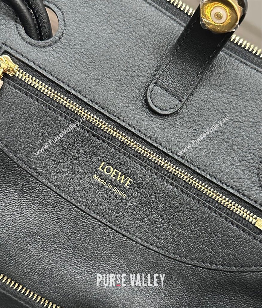 Loewe Small Madrid bag in supple calfskin Black 2025 012452 (YS-250801039)